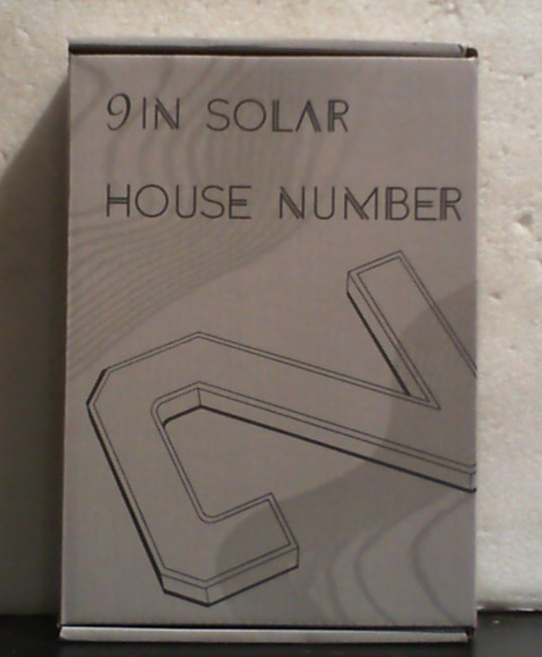 Números de casa iluminados con energía solar ISUNMEA de 9 pulgadas para exteriores, letreros LED impermeables con números de dirección para casas, números de casa modernos, grandes y personalizados para exteriores (2 unidades negras, 9 pulgadas).