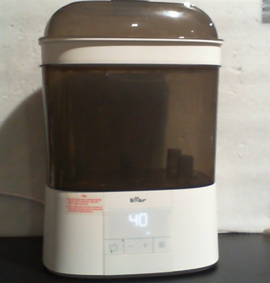 Esterilizador y secador de biberones Bear, esterilizador eléctrico de vapor de 2 capas para biberones, esterilizador y secador rápido para todos los biberones y accesorios, diseño que ahorra tiempo #1796