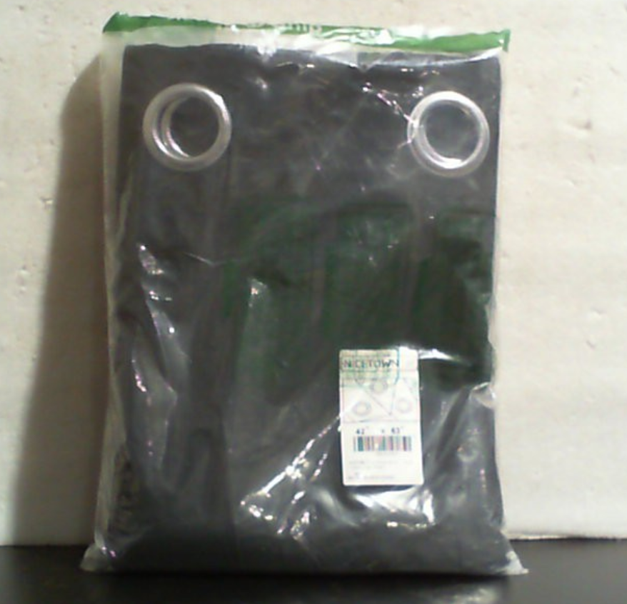 Cortinas opacas negras NICETOWN para dormitorio, 42 pulgadas de ancho x 63 pulgadas de largo