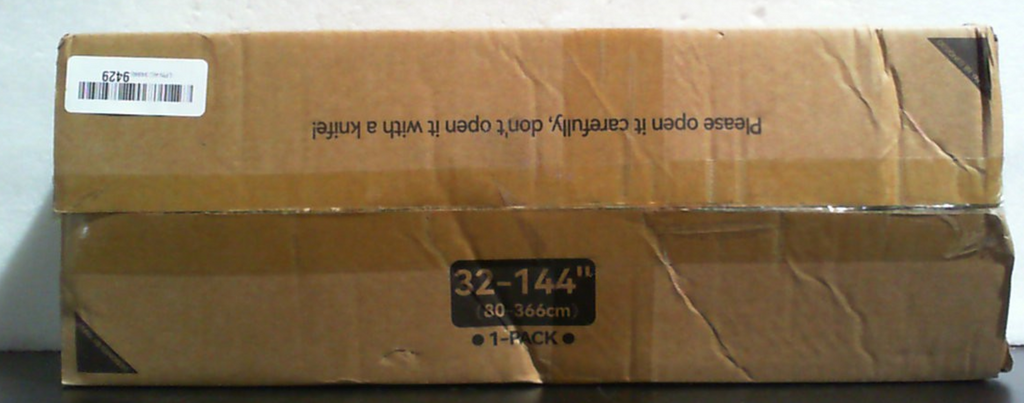 SOLO 1 BARRA | Barra para cortina YaFex ajustable de 81 a 366 cm, diámetro de 2,5 cm, negra