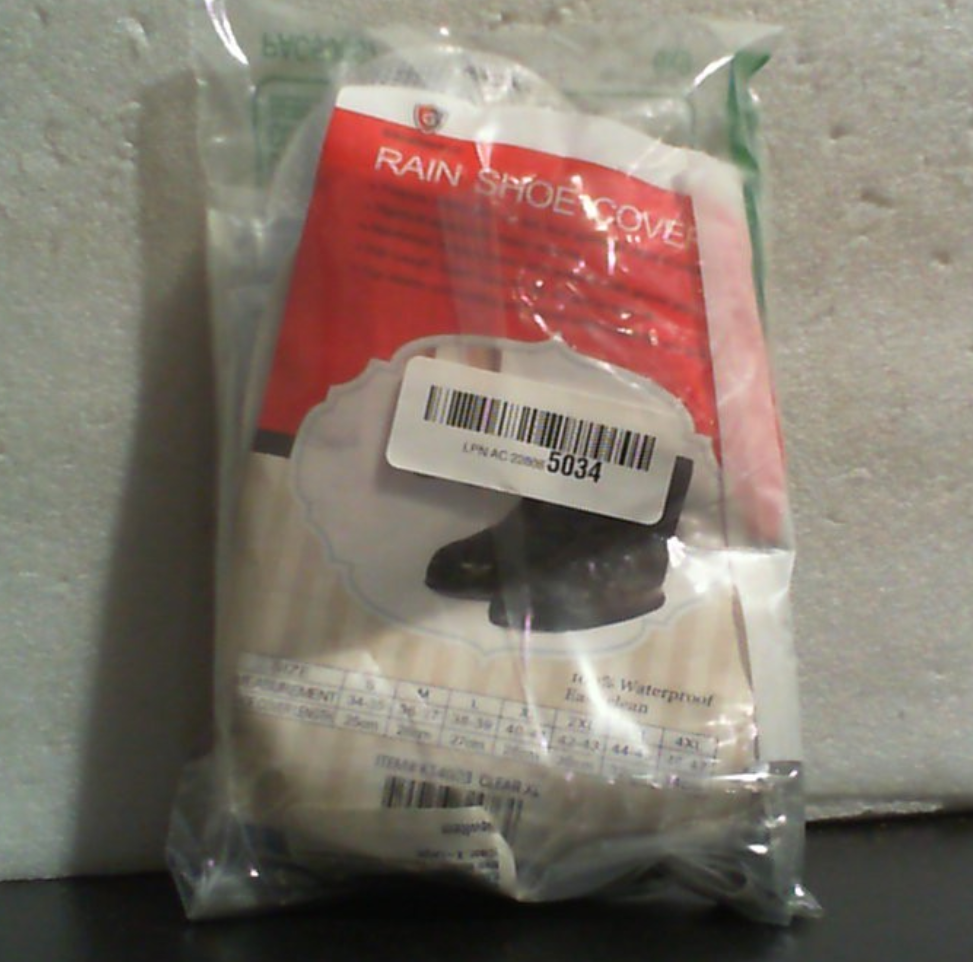 Cubrezapatos impermeables Galashield | Cubrezapatos impermeables para hombre y mujer | Cubrezapatos reutilizables (transparentes, extragrandes)