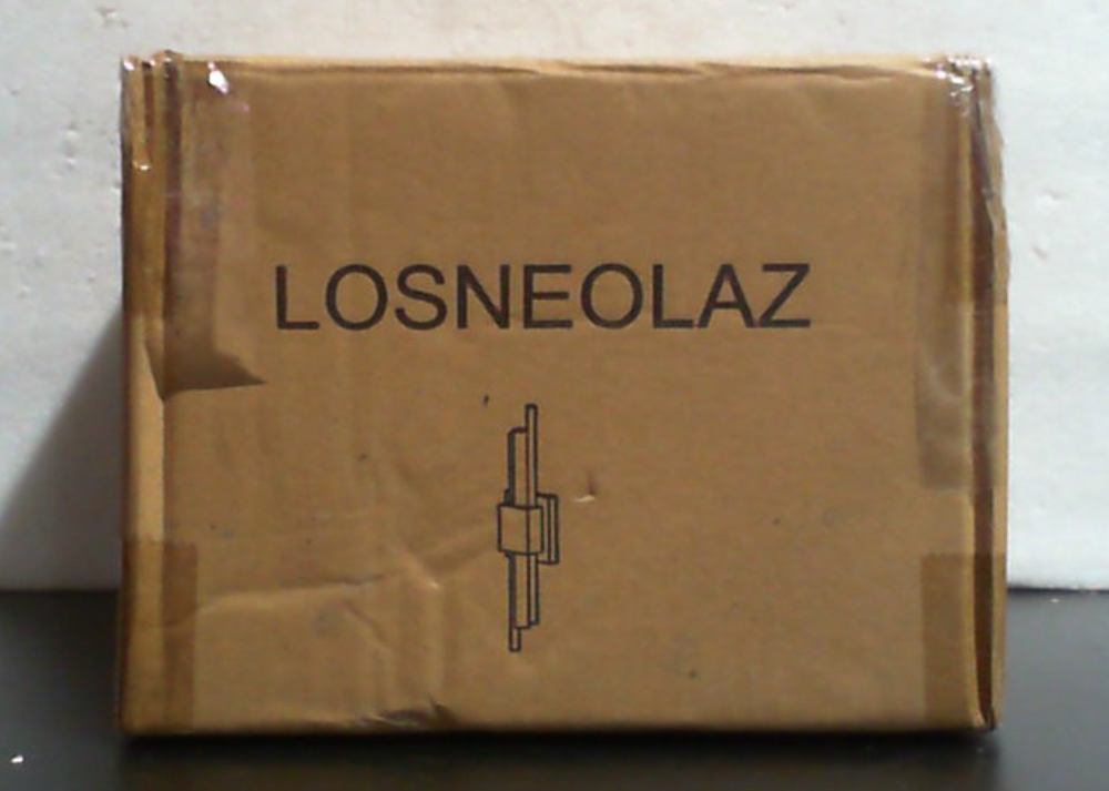 Apliques de pared LED LOSNEOLAZ, juego de dos, luz cálida de 3000K, acrílico, latón dorado, aplique de pared para dormitorio, baño, sala de estar, pasillo.