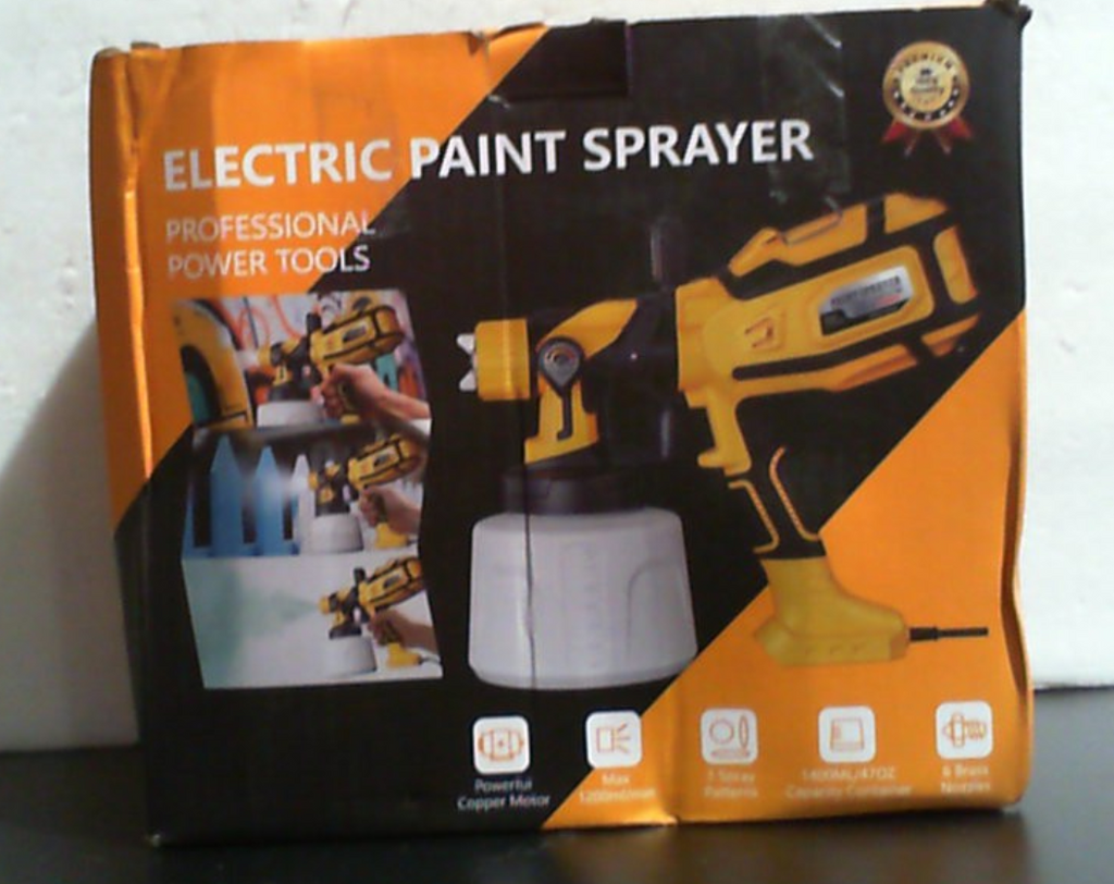 Pulverizador de pintura 1000W Pistola eléctrica de pintura en aerosol de alta potencia