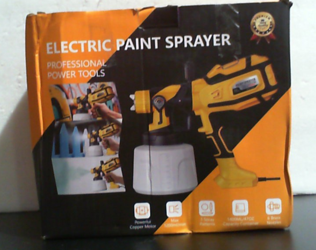 Pulverizador de pintura 1000W Pistola eléctrica de pintura en aerosol de alta potencia