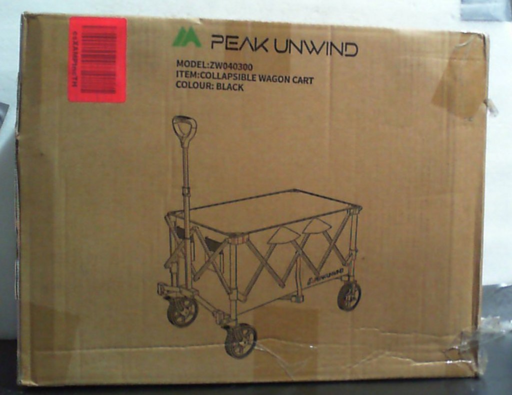 Carrito de Compras Plegable - Extra Grande con Capacidad de 500 lbs
