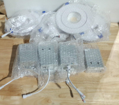 VIENEN 13 PIEZAS Adetu Focos empotrables LED Gimbal de 6 pulgadas y 5CCT, iluminación empotrable direccional ajustable de 360° + 90°, downlight sin carcasa regulable tipo ojo de buey con caja de conexiones, ETL (blanco, paquete de 8)