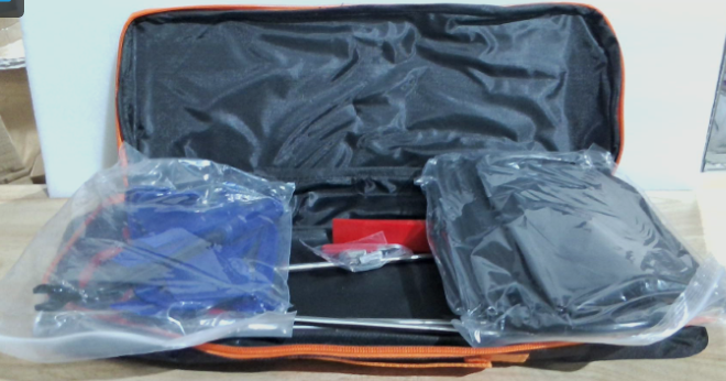 Juego de herramientas PremToytics de 21 piezas con herramienta de alcance de 170 cm, herramientas manuales de acero inoxidable, kit de herramientas con bolsa de almacenamiento.