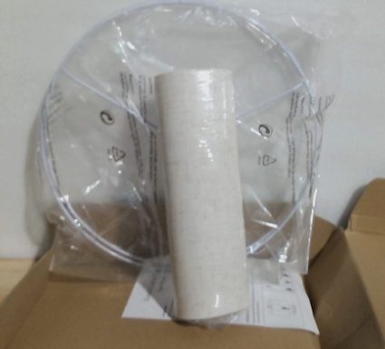 Pantalla para lámparas de mesa, pantalla cilíndrica para lámparas de pie, pantalla grande de 33 cm (parte superior) x 33 cm (parte inferior) x 25 cm (alto), pantalla moderna de tela beige, fácil montaje, soporte de araña para pantalla de lámpara.