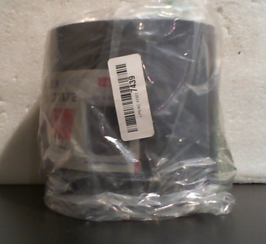 Cinta adhesiva JIALAI HOME de 6 pulgadas, resistente, de 6 pulgadas de largo x 55 yardas (164 pies) de ancho, color negro, impermeable y resistente a los rayos UV para manualidades, mejoras del hogar, reparaciones y proyectos.