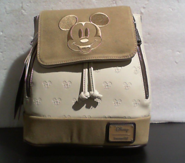 Mini mochila de lona Loungefly Disney Mickey y sus amigos