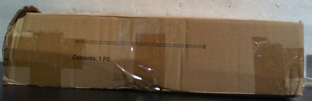 Barras para cortinas Oneach Gold para ventanas de 66 a 120 pulgadas, barra de 1 pulgada de longitud ajustable, juego de barras de metal resistentes para cortinas, para exteriores, dormitorio, cocina, sala de estar