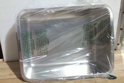 Arenero de acero inoxidable Idymere con bordes altos, arenero metálico para gatos, inodoro, antiadherente, fácil de limpiar, bandeja sanitaria para gatos de interior, gatitos o hogares con varios gatos.