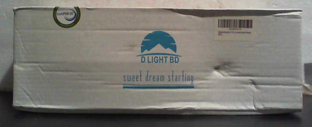 Almohada de espuma viscoelástica DLIGHT BD Slim de 8 cm para dormir boca abajo: delgada, plana, suave pero con buen soporte para quienes duermen boca abajo, boca arriba o boca abajo.
