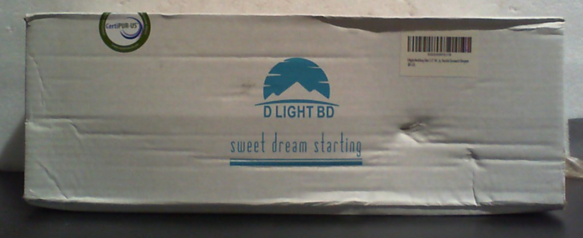 Almohada de espuma viscoelástica DLIGHT BD Slim de 8 cm para dormir boca abajo: delgada, plana, suave pero con buen soporte para quienes duermen boca abajo, boca arriba o boca abajo.