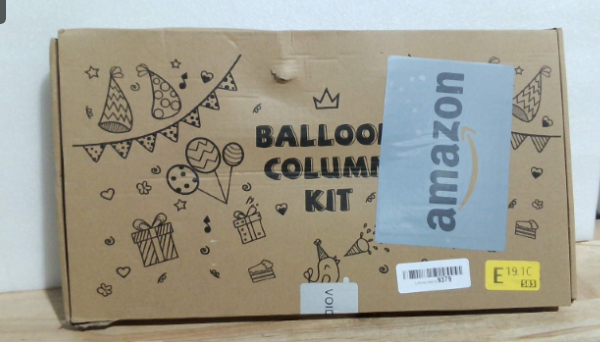 Juego de 2 soportes metálicos resistentes para globos YALLOVE, altura ajustable de 40 a 320 cm, centro de mesa y columna para globos de combinación gratuita.