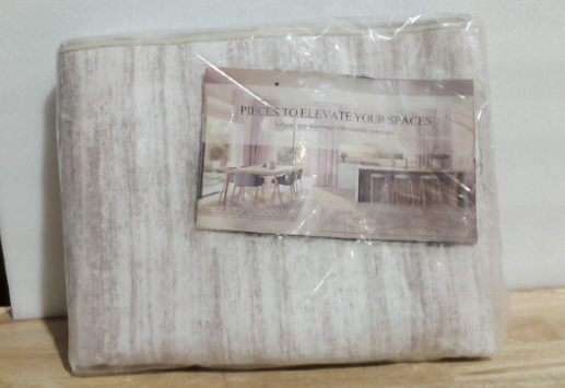 Alfombra Restylone de 2x8 pies, lavable, para pasillos, con base de goma, resistente a las manchas, ideal para la cocina, entrada, dormitorio y sala de estar (60x244 cm, marrón/beige).