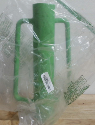VASGOR Hincapostes, martillo manual resistente con mango - Para postes metálicos en forma de U, postes en forma de T y cercas de jardín (6,8 kg)