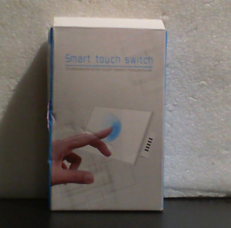 Interruptor de luz táctil inteligente de pared Lsliangmei de 2,4 GHz con WiFi (panel de vidrio, compatible con Alexa Multi-Control, compatible con múltiples plataformas) (interruptor de pared de 1 módulo)