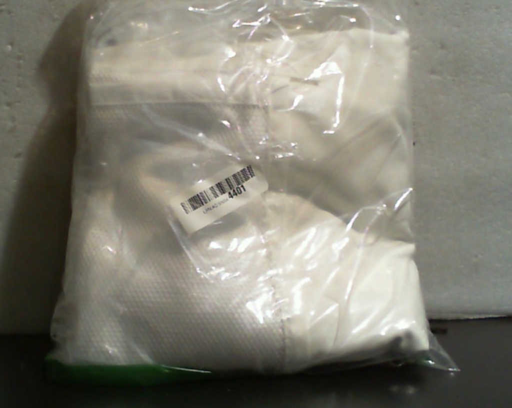 Cortina o forro de ducha de tela repelente al agua N&Y HOME con 9 bolsillos de malla - Blanco, 71 x 72 pulgadas