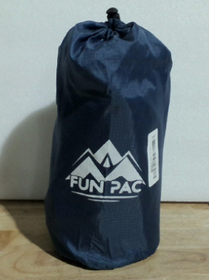 FUN PAC Colchoneta de Camping Ultraligera con Almohada | Bomba de Pie Integrada | Colchon Inflable Compacto para Acampar, Mochilero, Senderismo y Viajes | Individual | Verde
