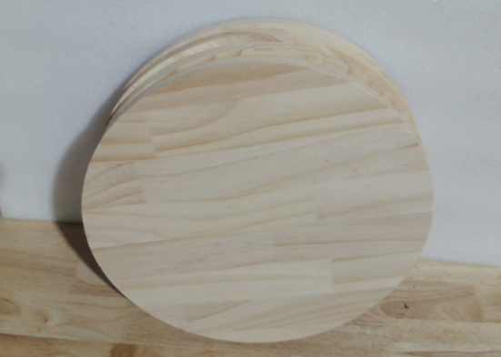 Placa Circular de Pino 30cm | Disco de Madera Redondo sin Terminar para Pintar, Resina y Grabado | DIY Decoracion, Paquete de 4