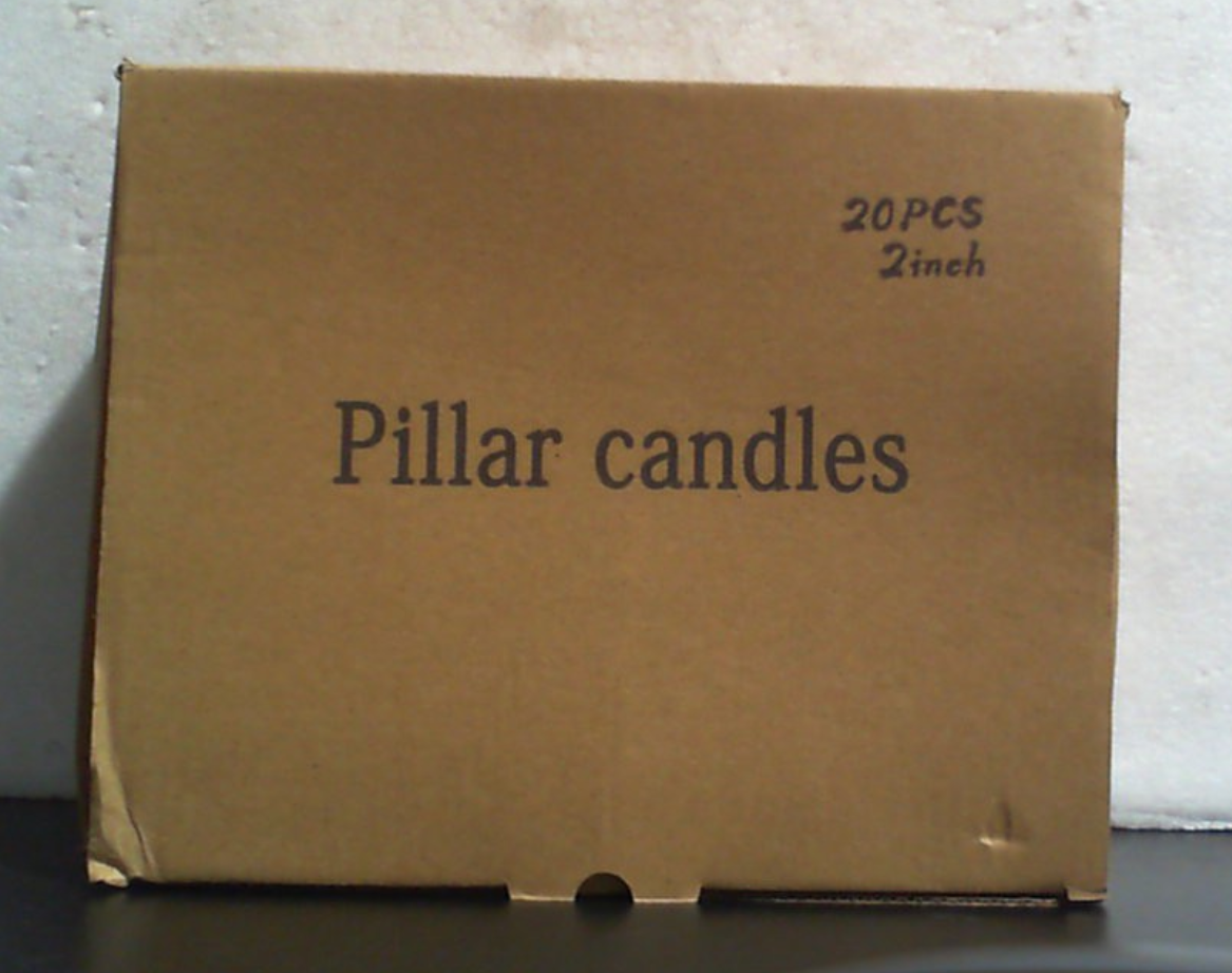 Velas cilíndricas blancas YOROXRG de 5 x 10 cm, paquete de 20 unidades sin aroma. Compra al por mayor. Ideales para Halloween, bodas, linternas de emergencia, hogar y decoración del hogar.