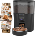 Comedero automático para gatos PAPIFEED con cámara, comedero automático WiFi para gatos con aplicación
