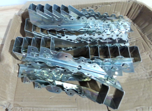 Ménsulas para Vigas Chenteel 2x8, 25 Piezas | Colgador LU28 Calibre 20 de Doble Corte | Conectores para Pisos, Terrazas y Techos