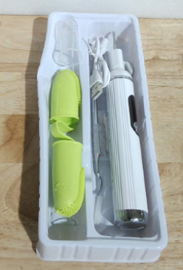 NOTA CONTIENE 10 ACCESORIOS Removedor de Placa PATWING para Dientes de Mascotas | Limpiador Dental con Luz LED | Kit para Sarro y Manchas | 5 Modos Ajustables | para Perros y Gatos | Blanco