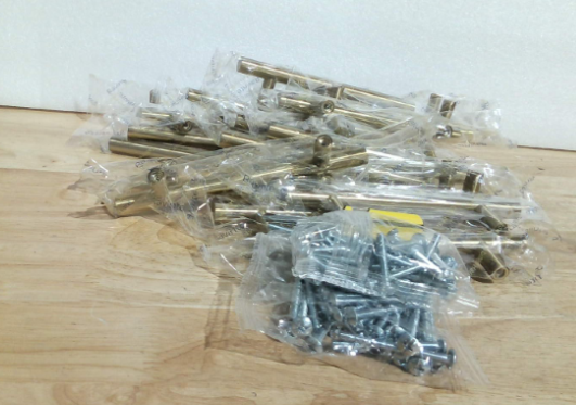Ravinte 20 Pack Manijas para Gabinete de Cocina Bronce Champana | Centro de 3-3/4 Pulgadas, Acero Inoxidable | Tiradores para Cajon y Alacena, 6 Pulgadas