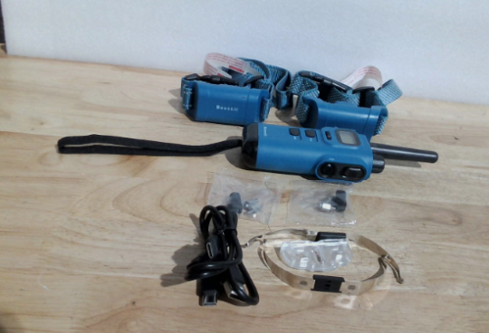 CONTIENE 9 PIEZAS Collar de Entrenamiento Bousnic para Perros con Control Remoto | Alcance 4000 pies, Impermeable | para 2 Perros, Recargable | Tono, Vibracion y Descarga