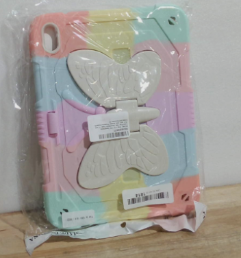 Funda ACEMO para iPad 10ma Generación 10.9 Pulgadas / iPad A16 11ma Generación 11 Pulgadas | Con Protector de Pantalla, Correa, Portalápiz y Soporte | Linda para Niños y Niñas | Oro Rosa