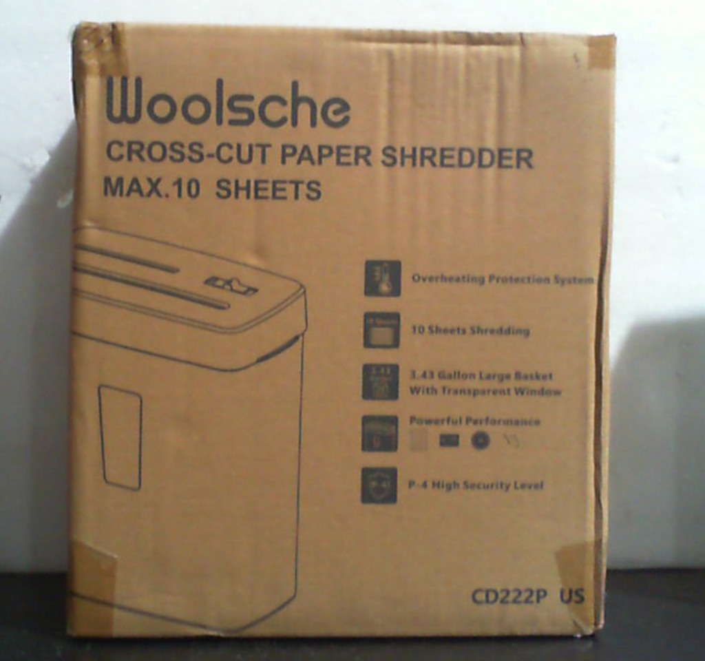 Trituradora de Papel para Hogar | Corte Cruzado de 10 Hojas con Cesta de 13L | Nivel de Seguridad P-4 | Diseño de 3 Modos | Tritura CD y Tarjetas de Crédito