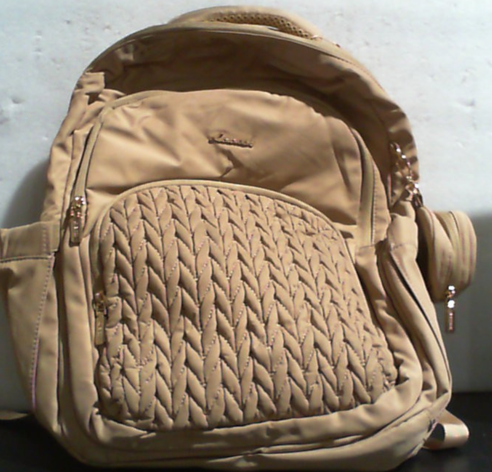 LOVEVOOK Panalera Mochila con Cambiador | Bolsa de Bebe Impermeable con Hebillas para Coche | Estuche para Chupon y Bolsillos Termicos, Caqui