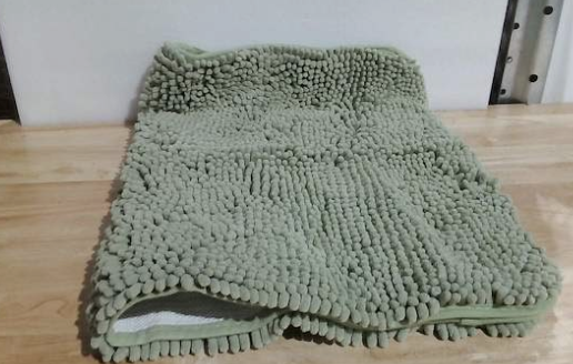 alfombra de baño de microfibra tipo chenilla (Chenille Bath Mat)