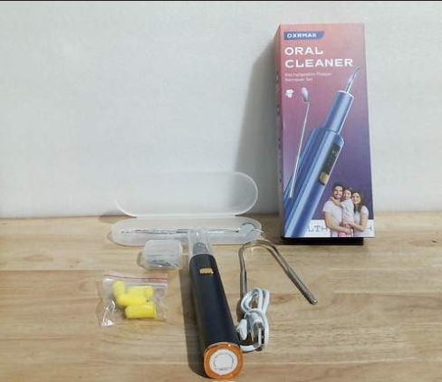 PUEDEN VARIAR LOS ACCESOPSORIOS (CANTIDAD )removedor de placa y sarro dental ultrasónico (Ultrasonic Plaque & Tartar Remover) de la marca OXRMAK,