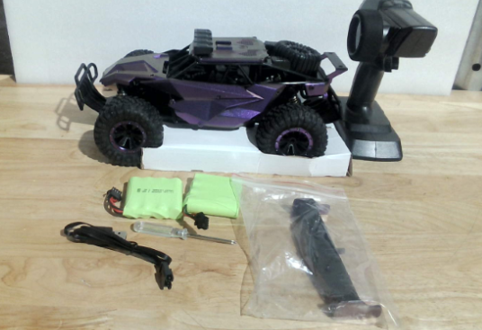 carro a control remoto todo terreno de alta velocidad (RC Rock Crawler / Monster Truck)