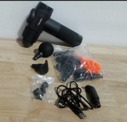 pistola de masaje por percusión de tejido profundo (Percussion Massage Gun