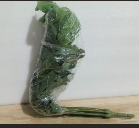 ramo o set de ramas de hojas verdes artificiales (Artificial Green Leaves Stems / Faux Eucalyptus Foliage)
