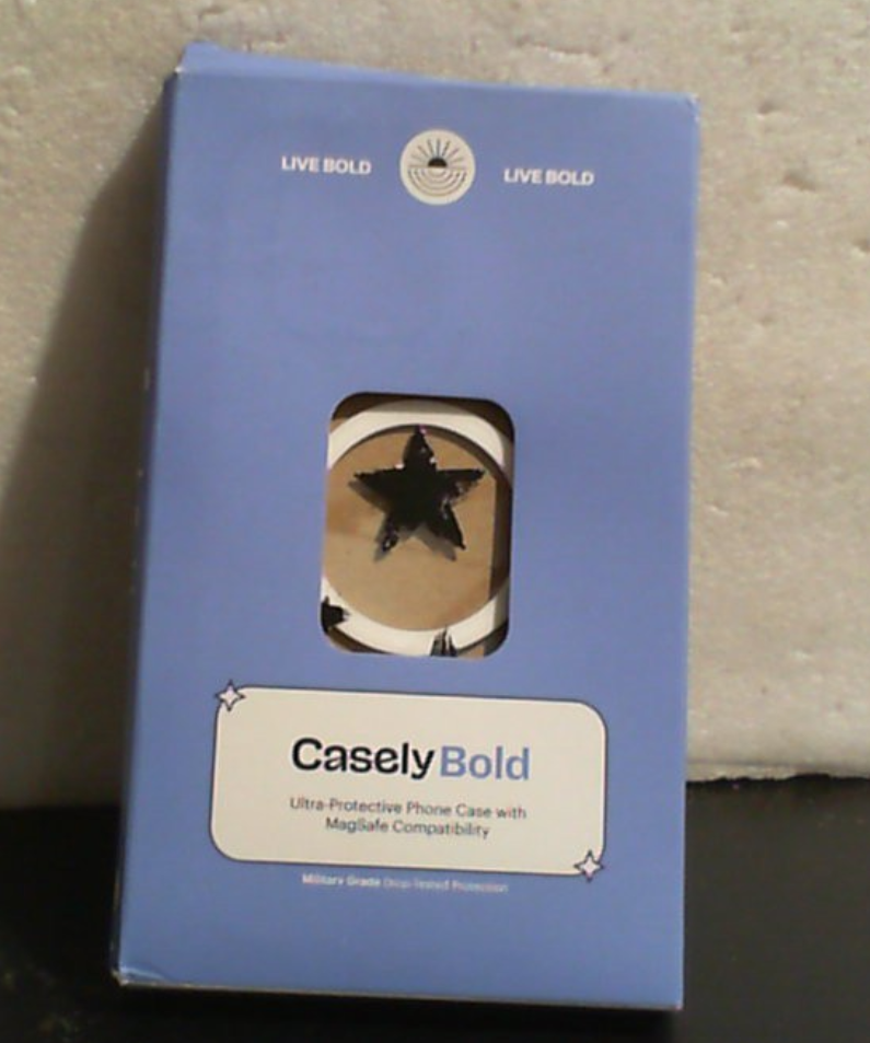 CASETiFY Funda Compacta iPhone 16 Pro Max | Delgada Compatible con MagSafe | Proteccion Militar 2X Caida 1.2m | Star Marks Negro Transparente