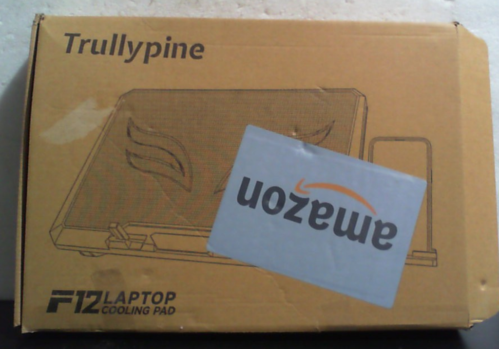 Base Enfriadora Trullypine para Laptop con 12 Ventiladores Silenciosos | Portatil para Laptops de 12-17.3 pulgadas | Luces RGB | 5 Alturas | 2 Puertos USB | Soporte de Celular