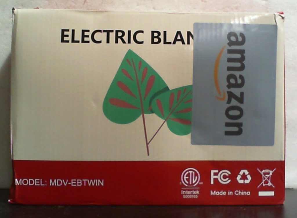 Manta Eléctrica Twin 157x213 cm | Calentamiento Rápido, Franela Suave y Sherpa | 5 Niveles de Calor, Auto-Apagado 10 Horas | Gris Carbón