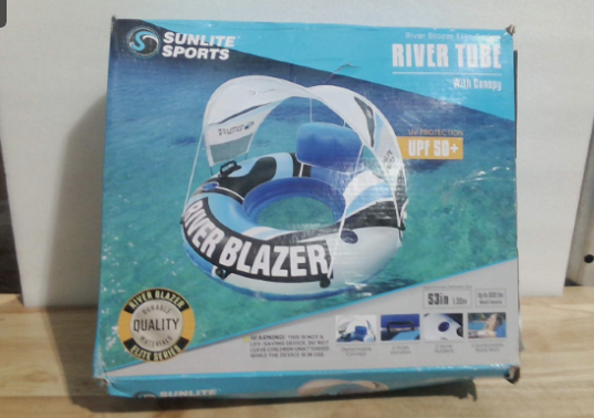 River Tube con toldo de la marca Sunlite Sports (Modelo River Blazer).