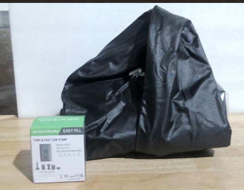 kit de mini bomba de aire eléctrica inalámbrica y recargable