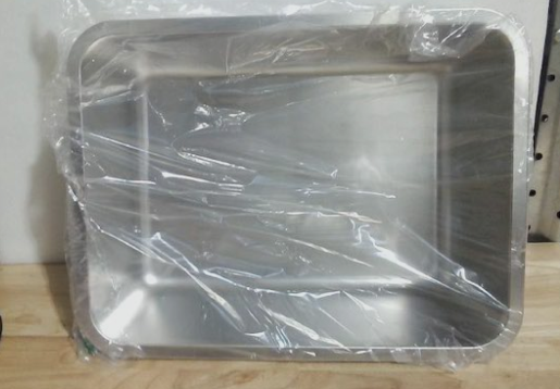 Caja de Arena Idymere de Acero Inoxidable con Bordes Altos | Arenero Metálico para Gato, sin Olores, Antiadherente, Fácil de Limpiar, para Gatos y Gatitos de Interior