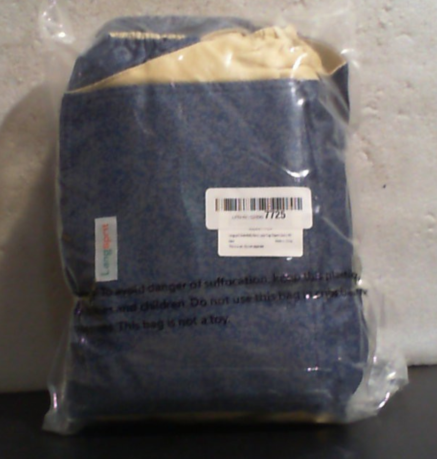 Bandas Abdominales Langsprit para Perros Macho (Pack de 3) | Pañales Lavables y Reutilizables de Alta Absorción | Diseño Jeans, Talla XXL