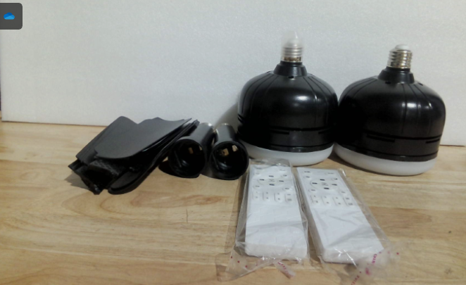 un bombillo ventilador de techo inteligente (Socket Fan Light),
