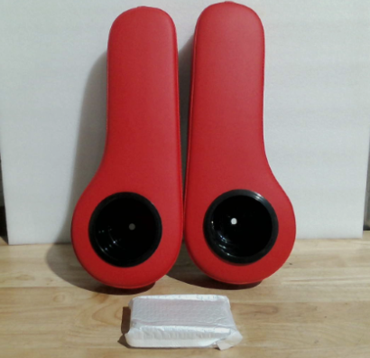 Juego de apoyabrazos con portavasos integrado para asientos traseros de carritos de golf de la marca 10L0L.