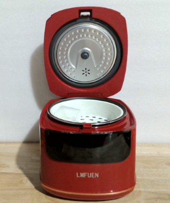 Olla Arrocera Inteligente 2L | Mini Portátil, 6 Tazas Cocidas/3 Crudas, 400W Antiadherente | Temporizador de 24 Horas, 10 Funciones, Cocción Rápida y Mantener Caliente Automático