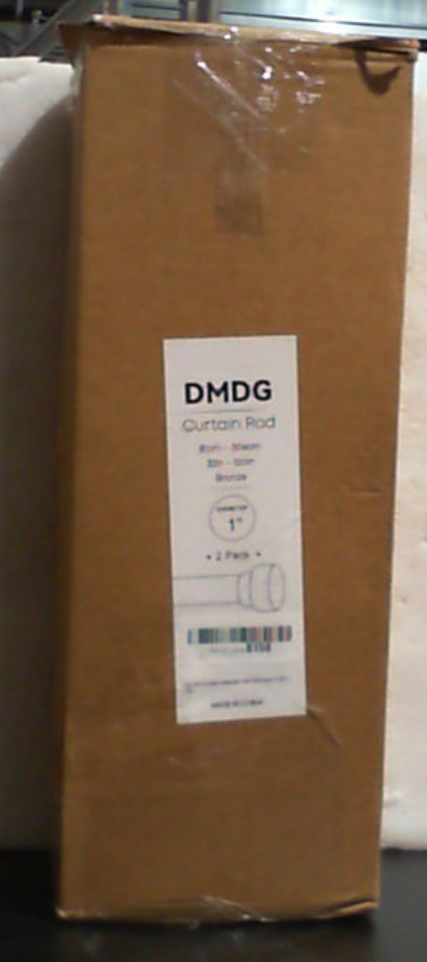 DMDG Barras para Cortina Bronce 2 Piezas | Para Ventanas de 32 a 120 Pulgadas | Resistentes y Ajustables | 1 Pulgada de Diametro (Bronce)